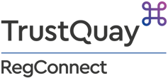 TrustQuay logo RegConnect Colour